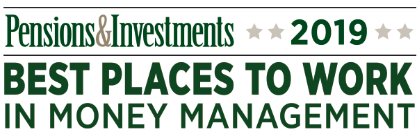 Pensions & Investments 2019 Best Places to Work in Money Management